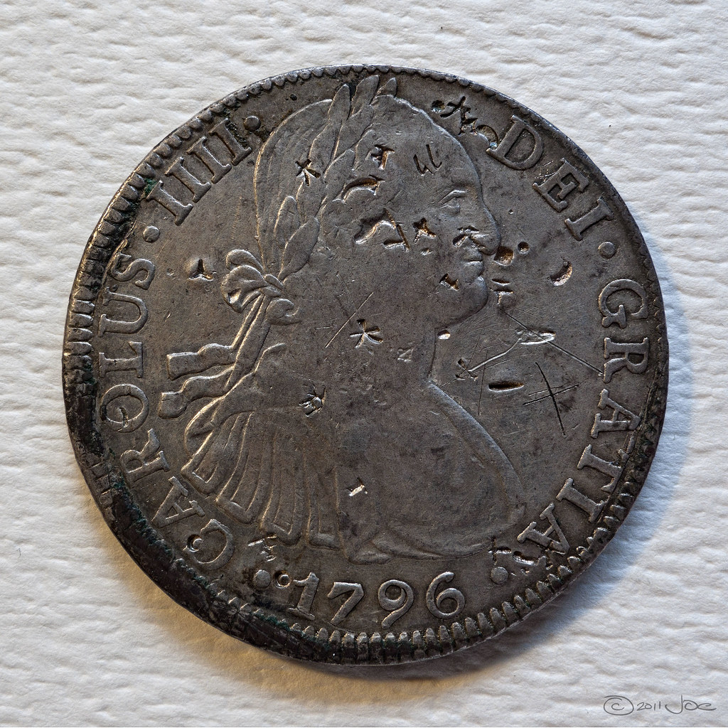 Spanish Colonial 8 Reales 1796