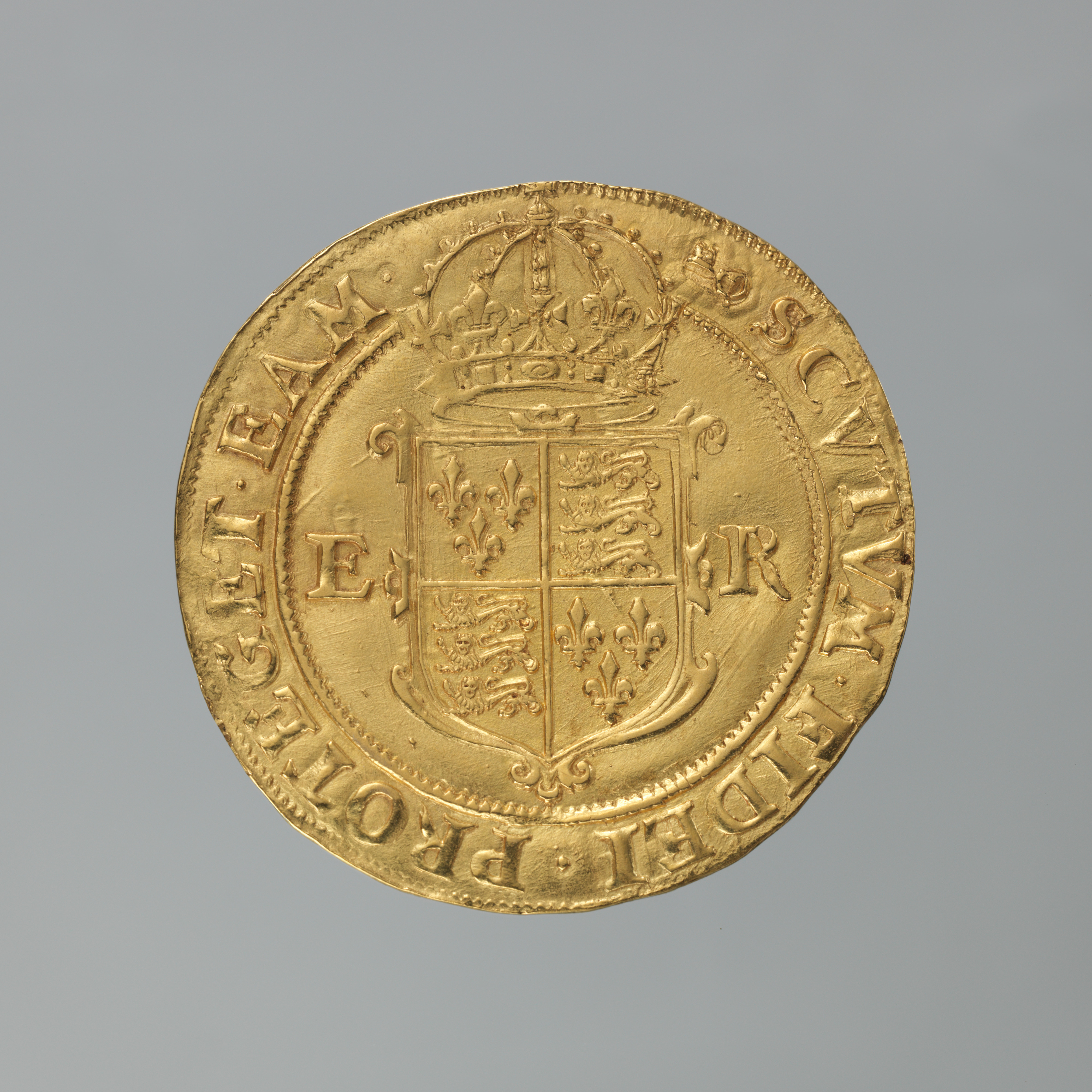 Elizabeth I Crown Gold Sovereign